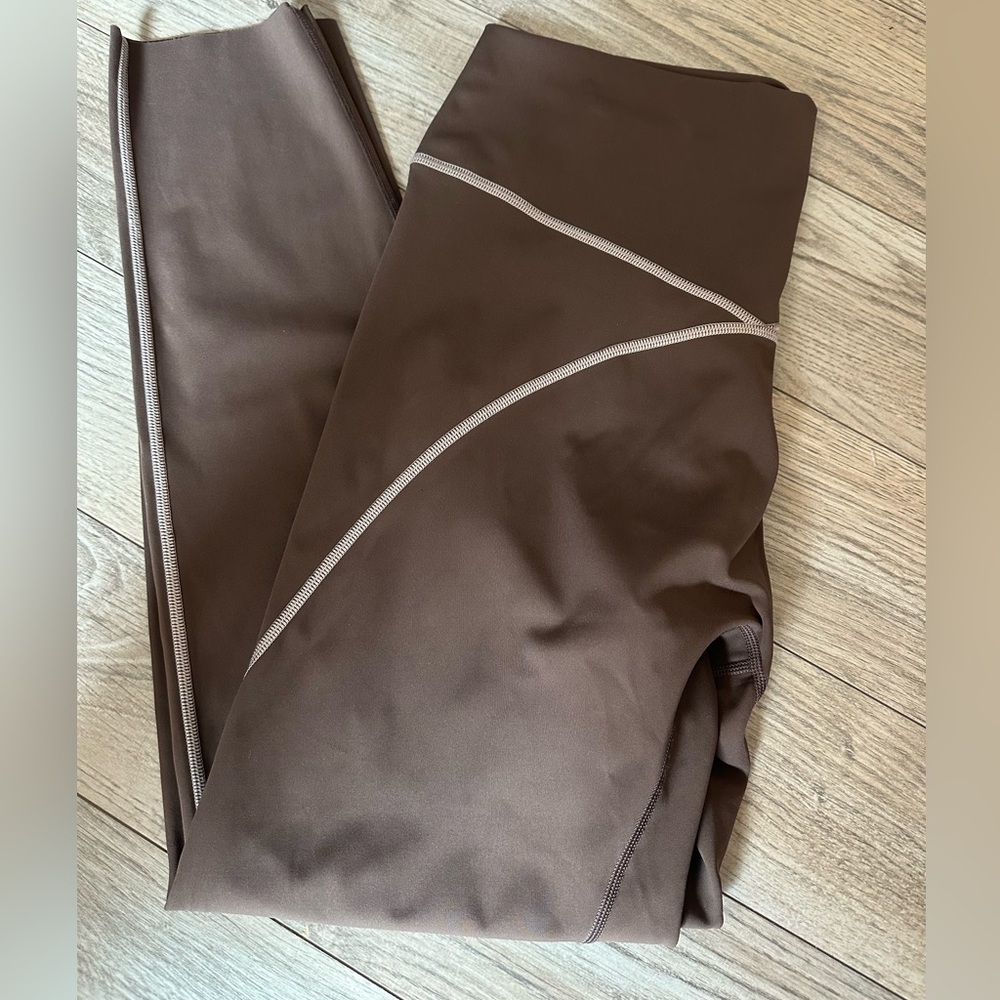 Offline by Aerie Brown 7/8 Leggings Hi-Rise Sz: XL|TG|EXG